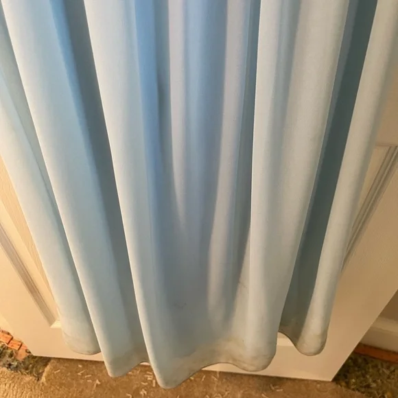 Bill Levkoff light Blue Bridesmaid Dress - Picture 4 of 12